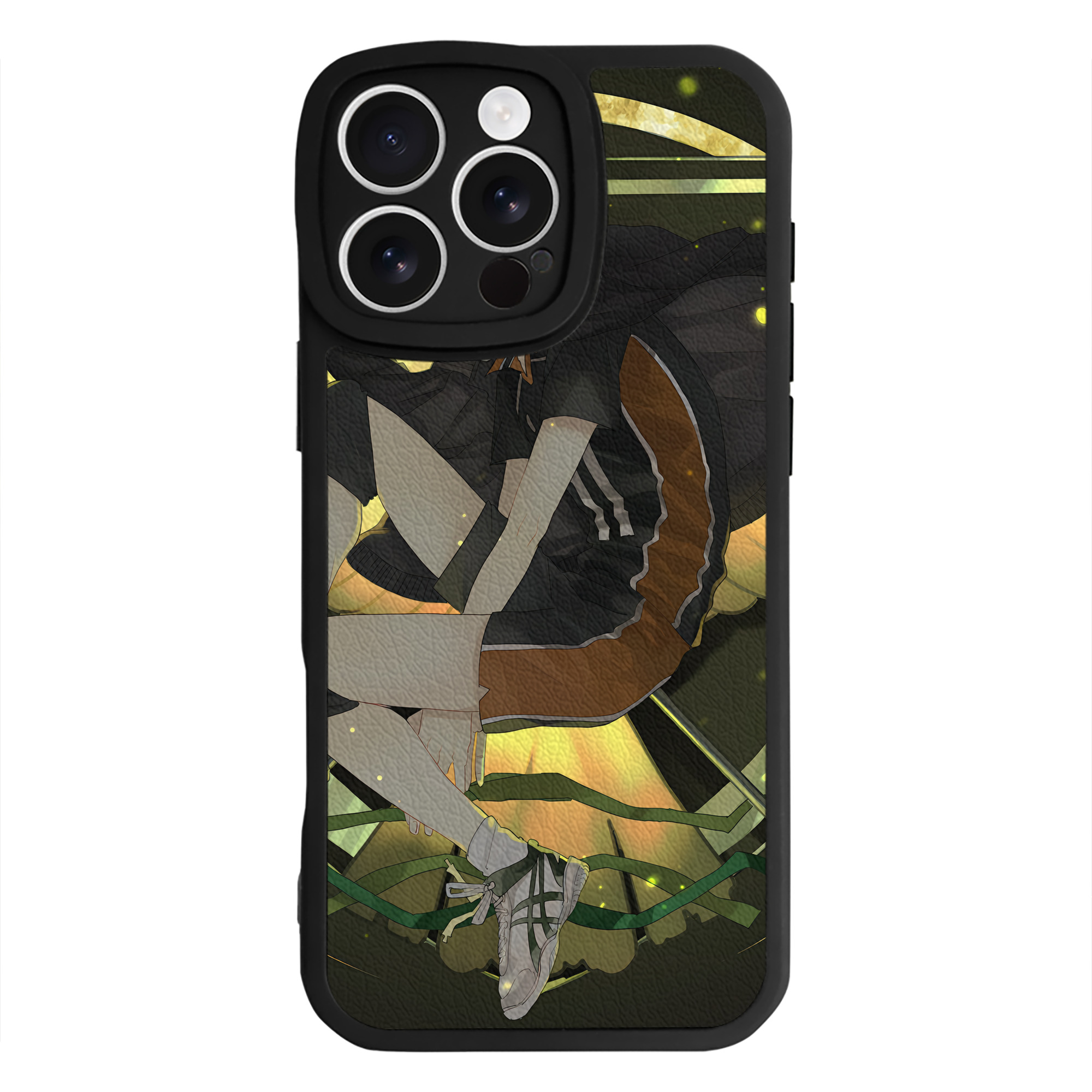（画像用） ハイキュー!! Haikyu!! 【iPhone 16シリーズ対応】シリコンスマホケース（レザー調） 材質：シリコン